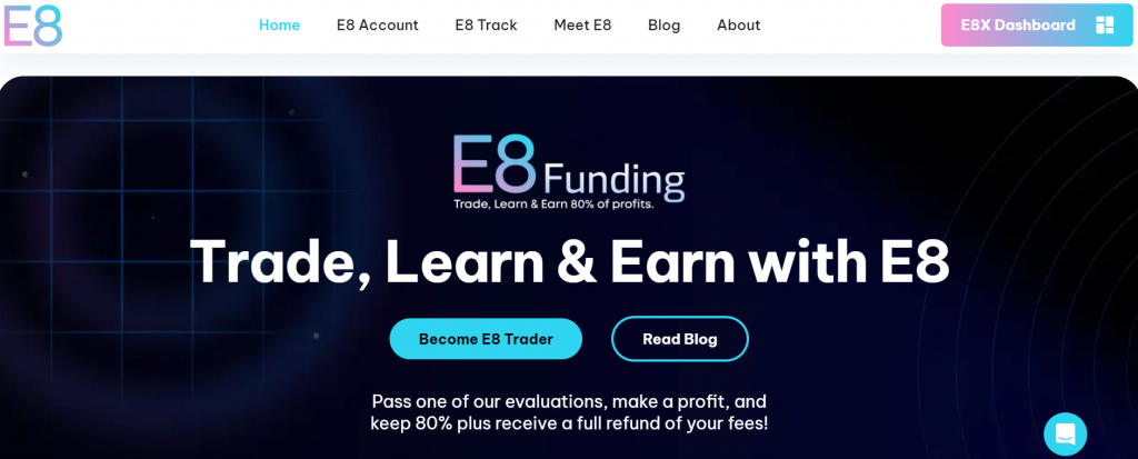 e8 funding